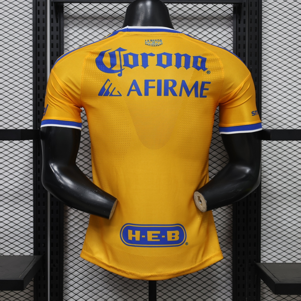 2026/27 Tigres UANL Home Player Version Soccer Jersey