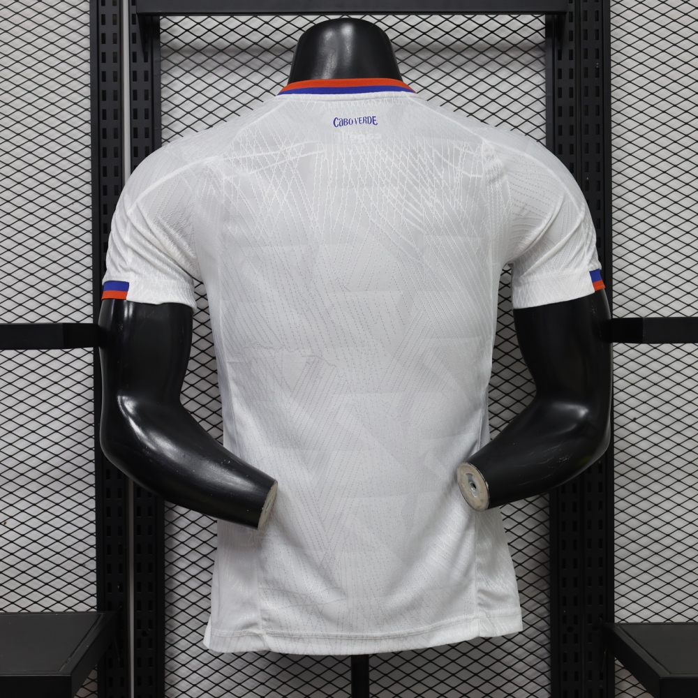 2026 Cape Verde Home Player Version World Cup Soccer Jersey