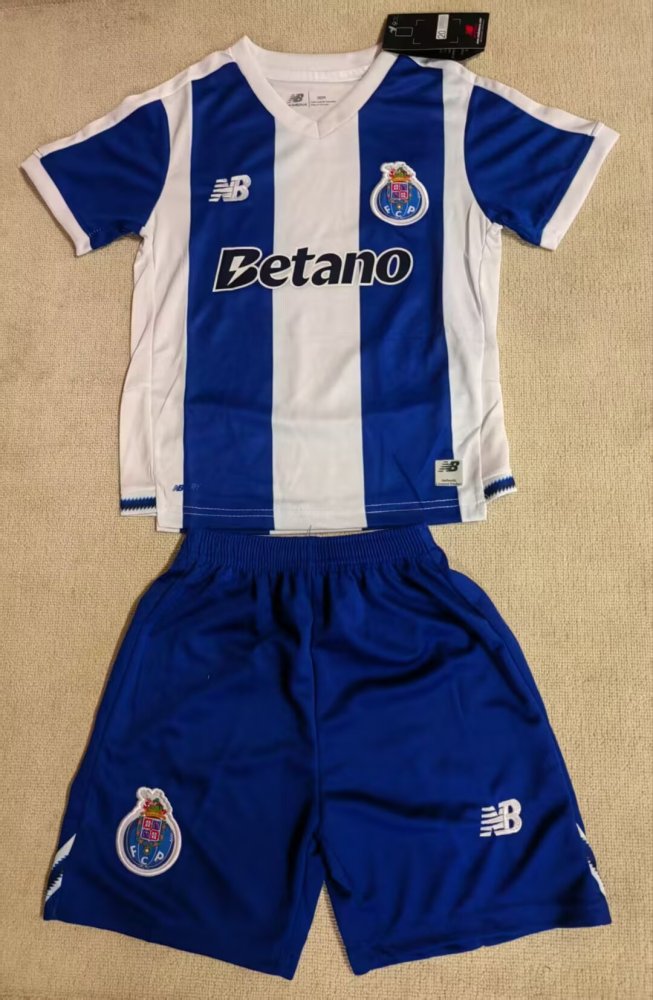 2026/27 Kids Porto Home Fan Version Soccer Jersey