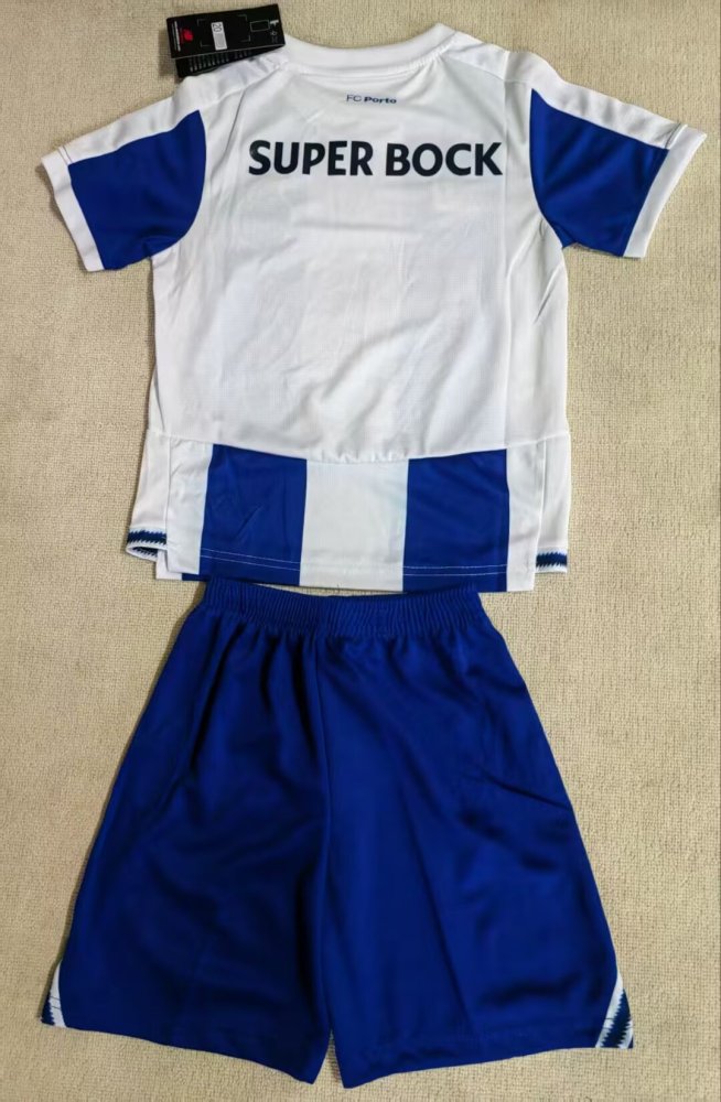 2026/27 Kids Porto Home Fan Version Soccer Jersey