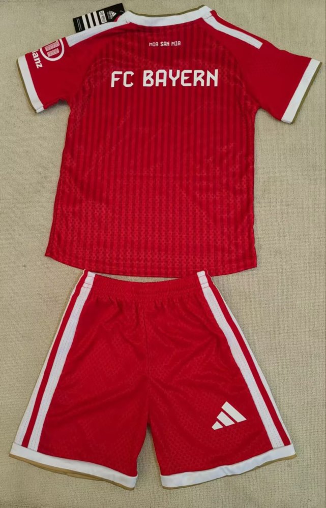 2026/27 Kids Bayern Home Player Version Football Jersey