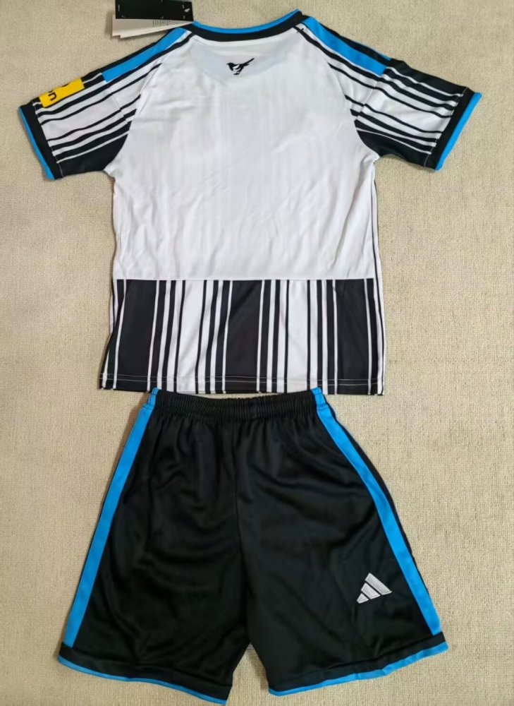 2026/27 Kids Newcastle Home Fan Version Soccer Jersey