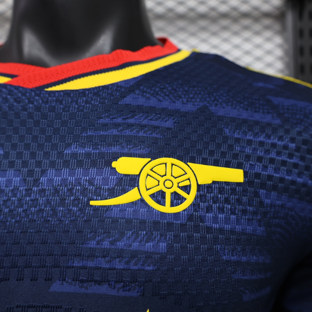 2026/27 Arsenal Away Long Sleeved Player Version Soccer Jersey