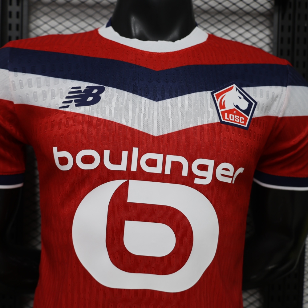 2026/27 Lille Home Player Version Soccer Jersey