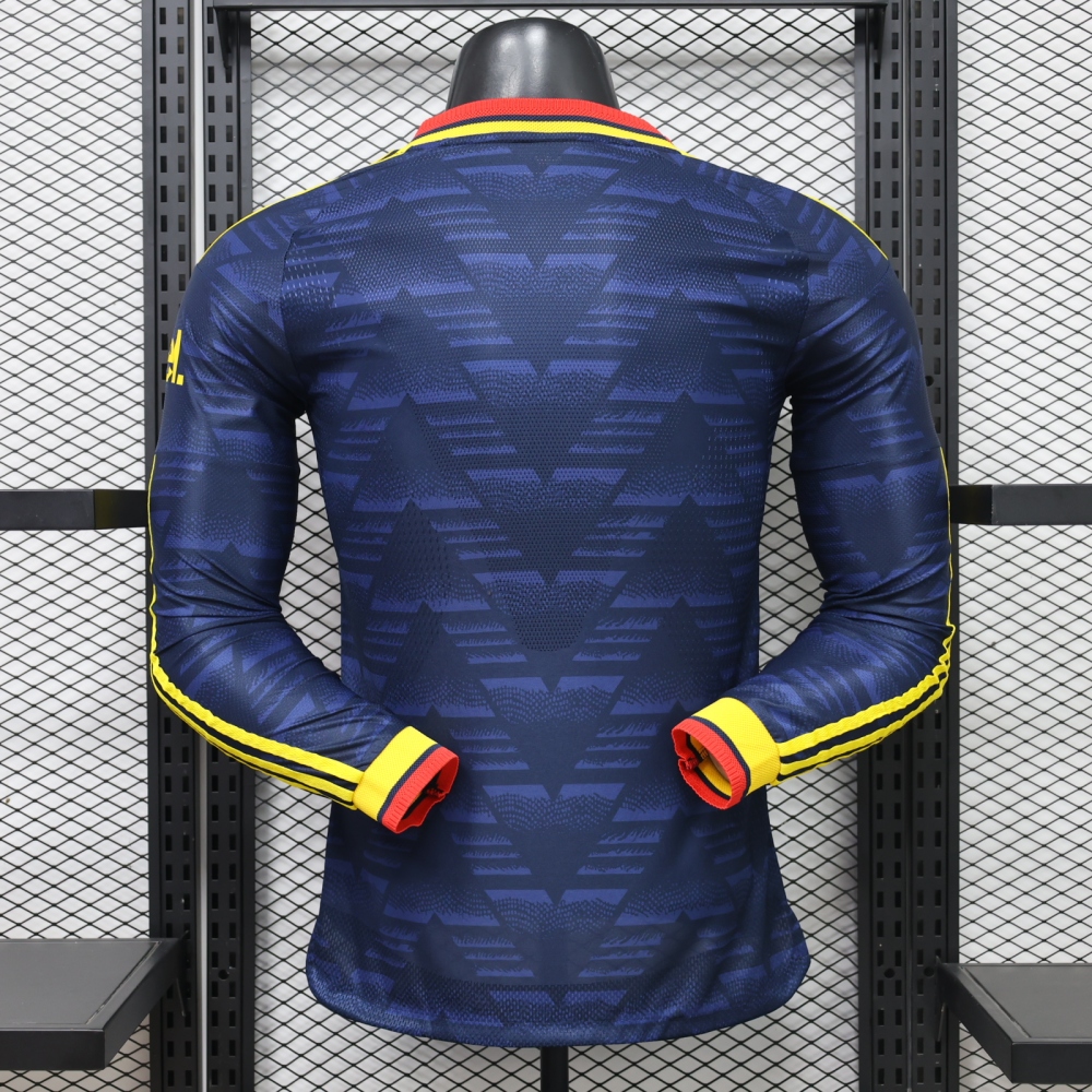 2026/27 Arsenal Away Long Sleeved Player Version Soccer Jersey