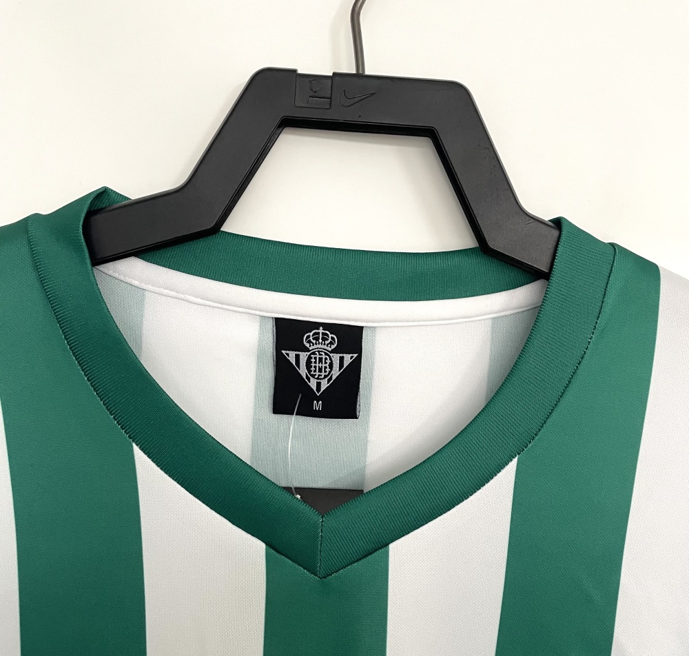 1976/77 Real Betis Home Retro Soccer Jersey