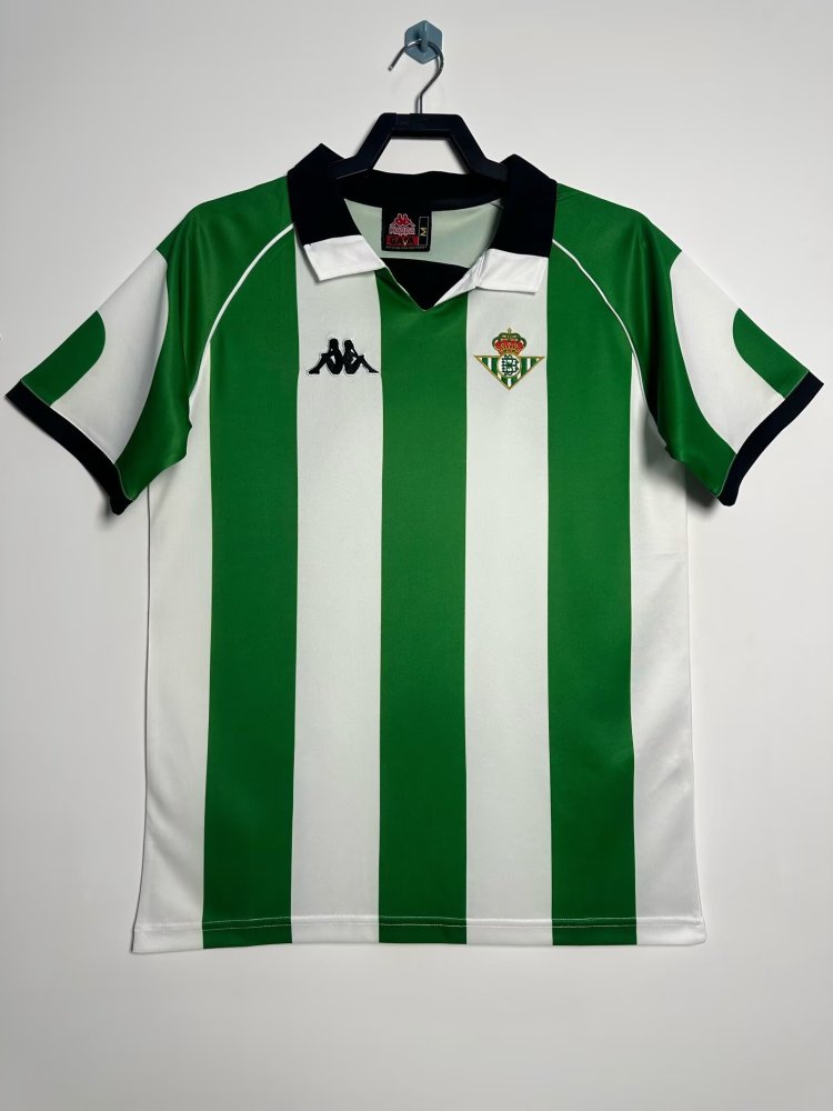 1998/99 Real Betis Home Retro Soccer Jersey