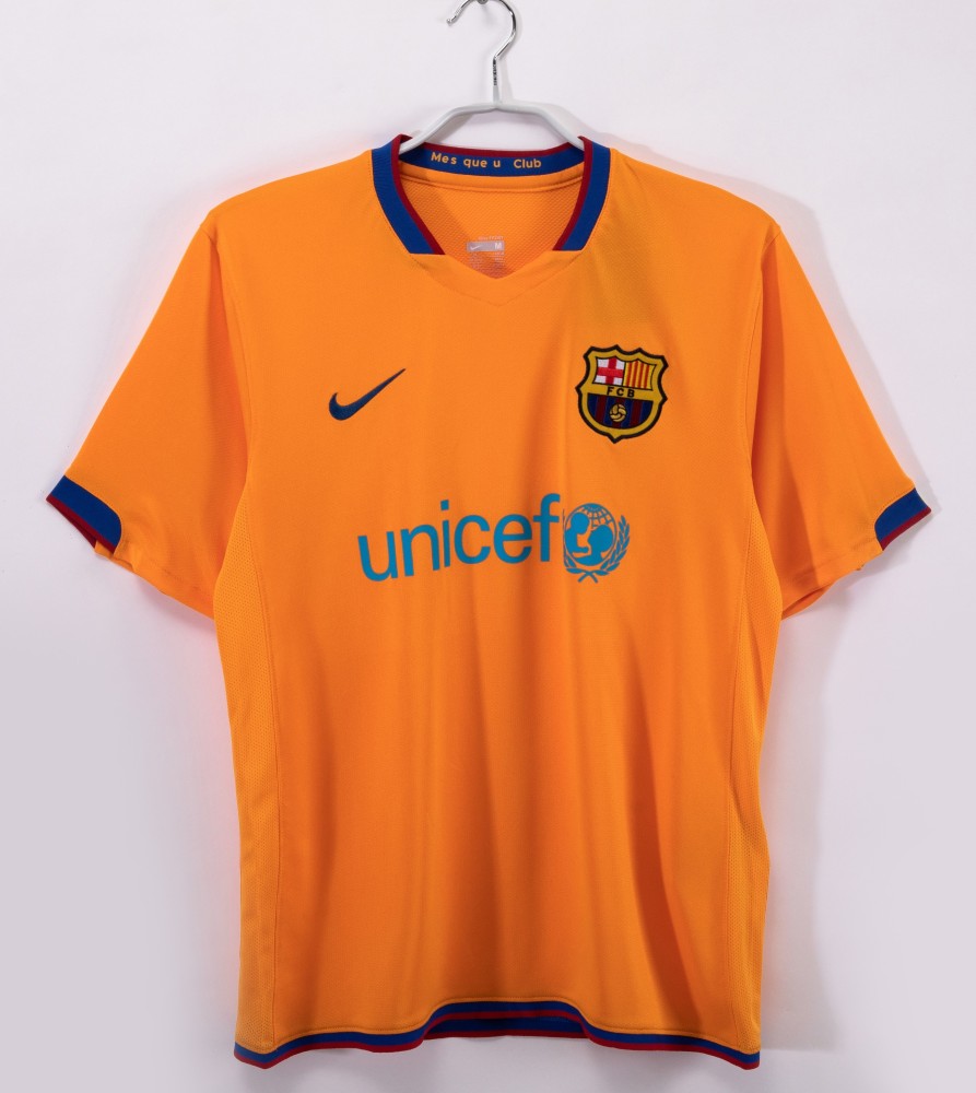 2006/07 Barcelona Retro  Away Soccer Jersey