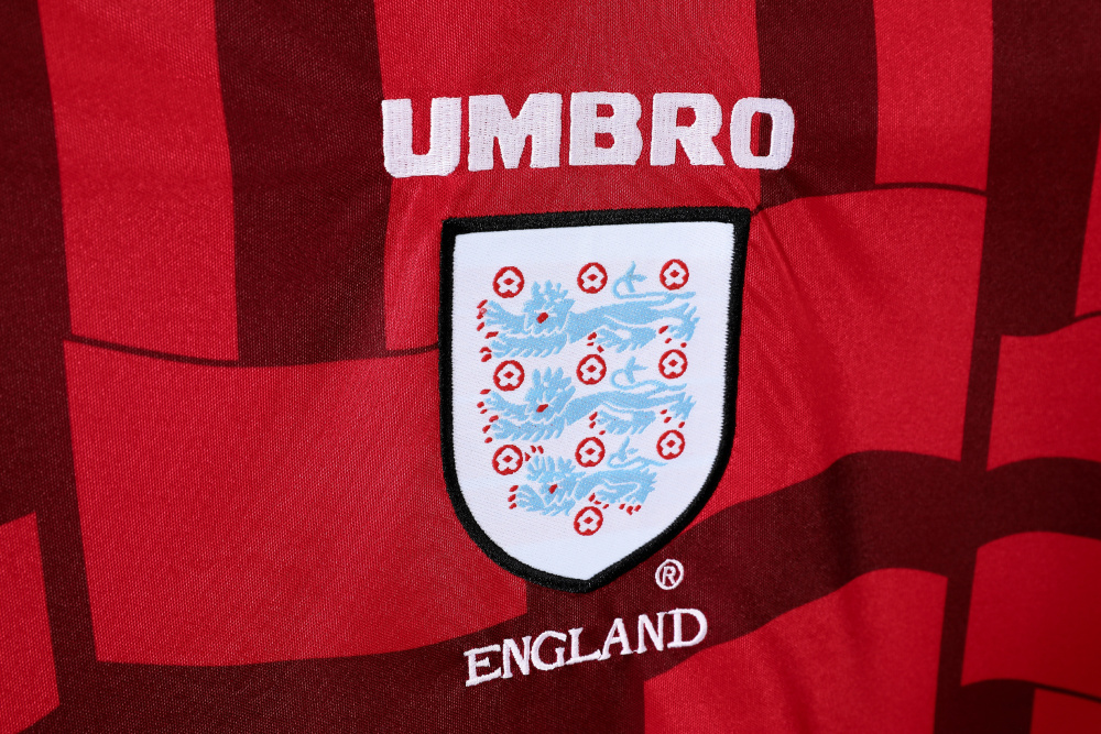 1998 England Away Retro Soccer Jersey