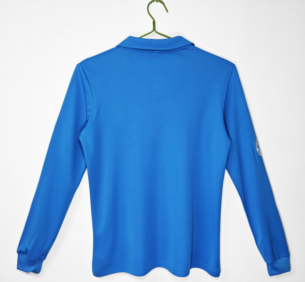 1987/88 Napoli Home Long Sleeved Retro Soccer Jersey