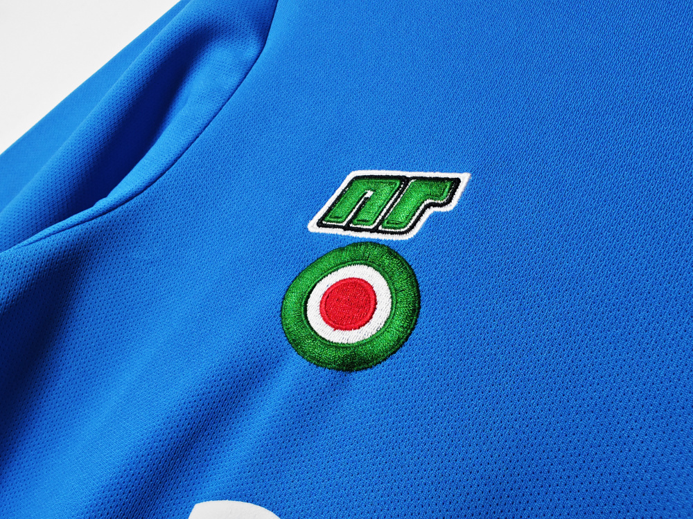 1987/88 Napoli Home Long Sleeved Retro Soccer Jersey