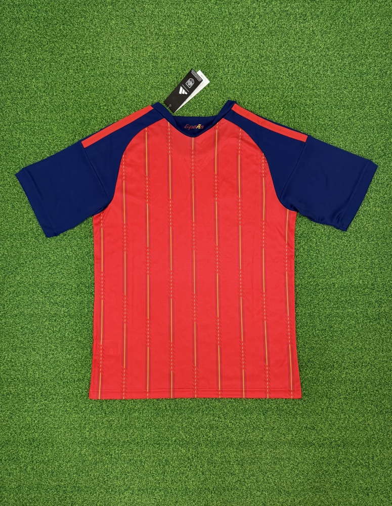2026 Spain Home 2 Star Fan Version World Cup Jersey