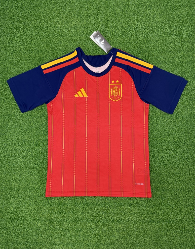 2026 Spain Home 2 Star Fan Version World Cup Jersey