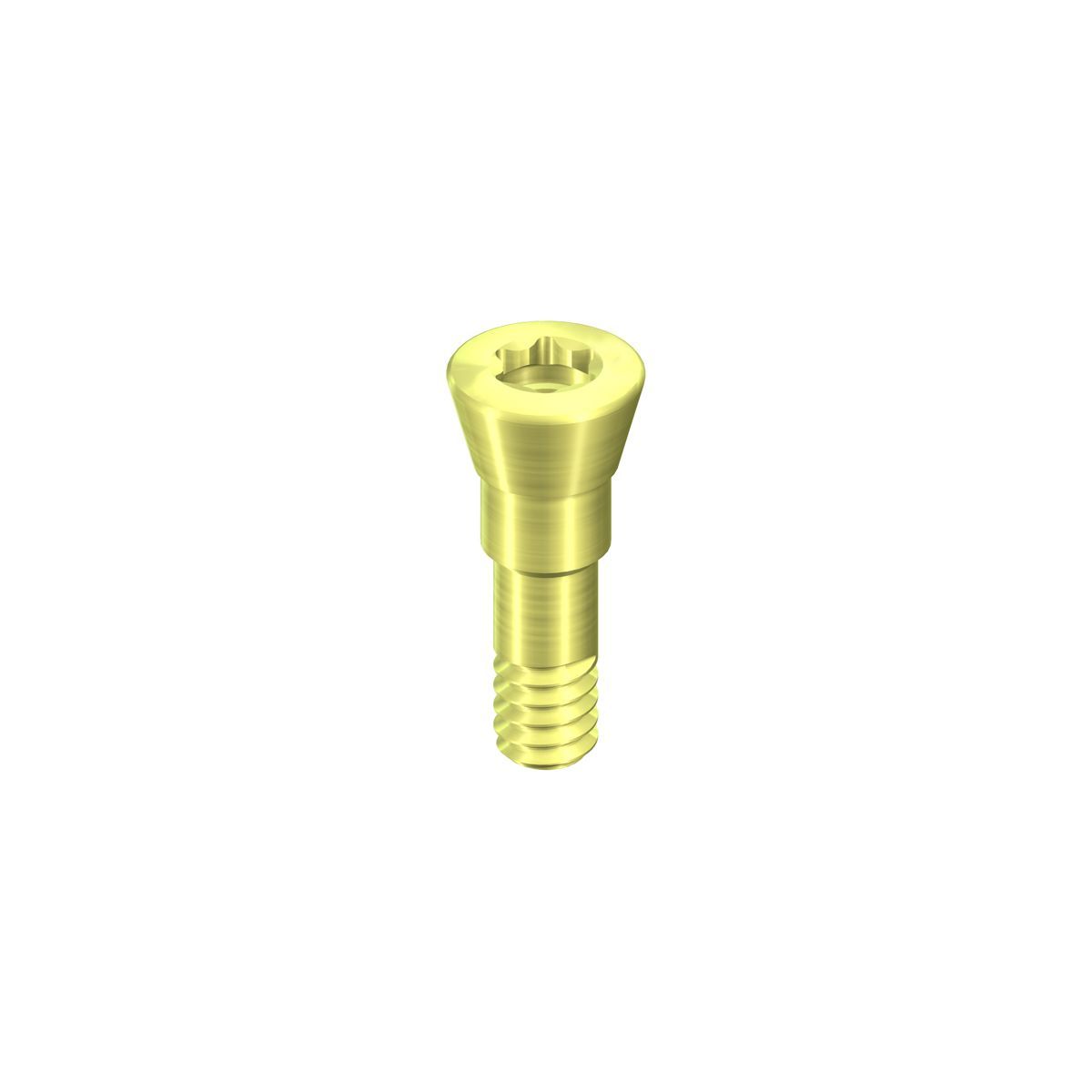 ITI Straumann Bone Level® NC Closure Cap, 024.2105S Cover Screw, Ø 3.1MM, H 0.5MM, Titanium