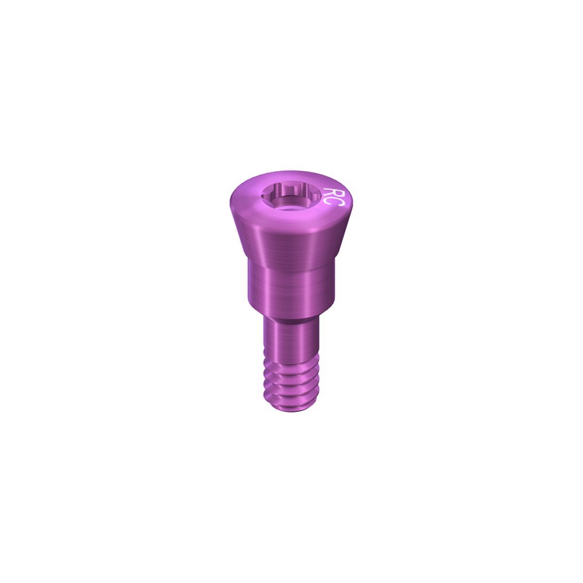 ITI Straumann Bone Level® RC Closure Cap, 024.4105S Cover Screw, Ø 3.5MM, H 0.5MM, Titanium
