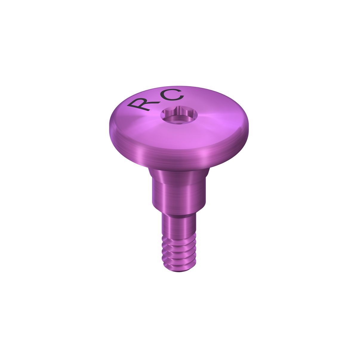 ITI Straumann Bone Level® RC Healing Abutment, Ø 6.5mm, 024.4242S / 024.4244S / 024.4246S Conical Shape, Titanium