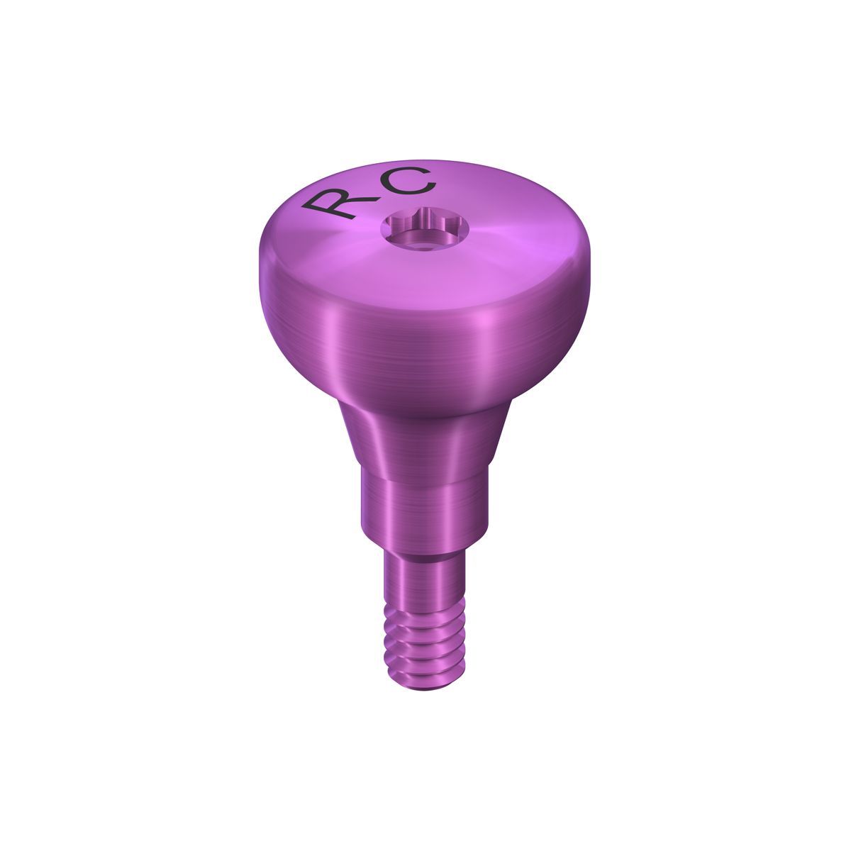 ITI Straumann Bone Level® RC Healing Abutment, Ø 6.5mm, 024.4242S / 024.4244S / 024.4246S Conical Shape, Titanium