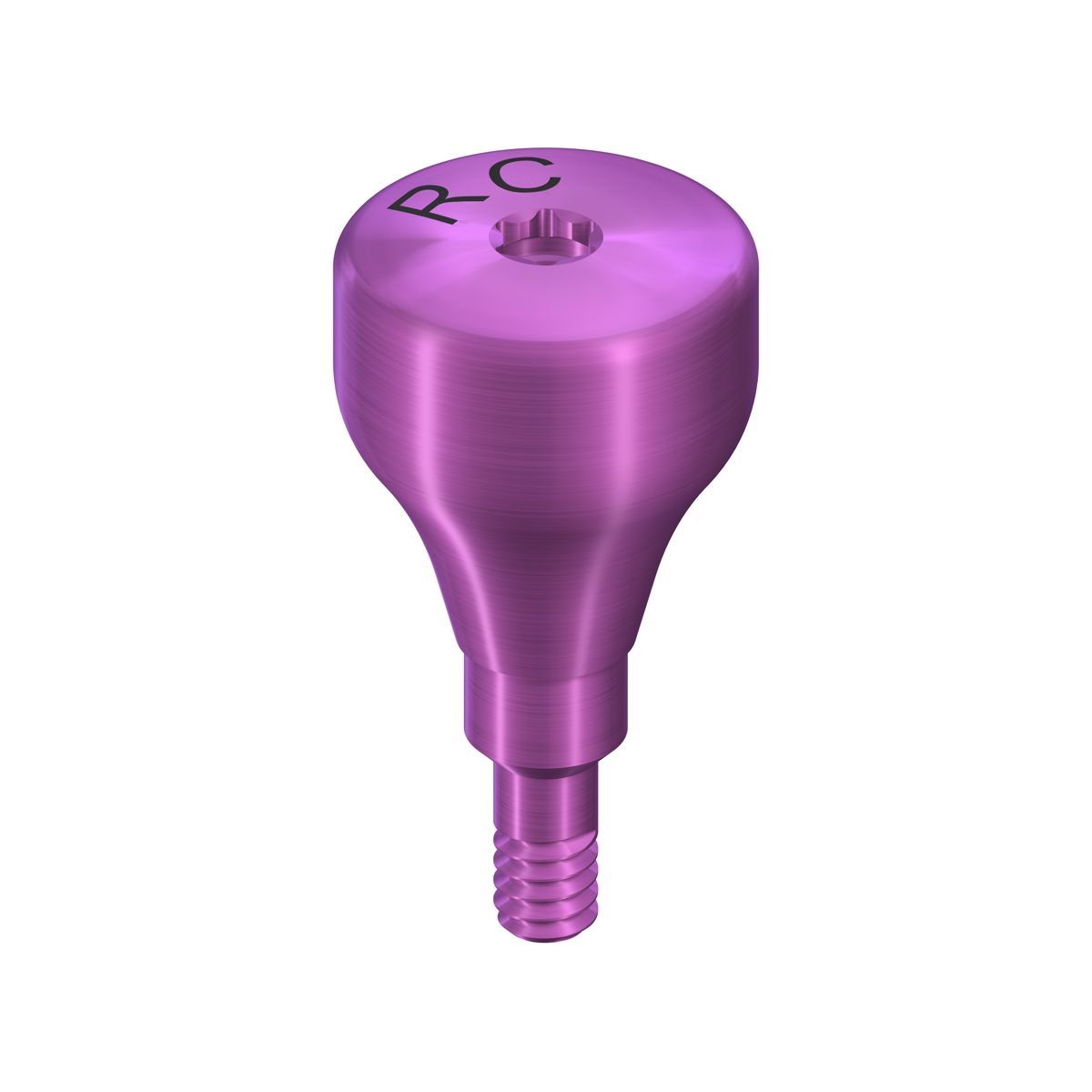 ITI Straumann Bone Level® RC Healing Abutment, Ø 6.5mm, 024.4242S / 024.4244S / 024.4246S Conical Shape, Titanium