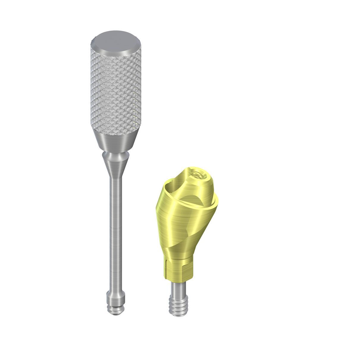ITI Straumann Bone Level® NC Screw-Retained Abutment, 17° Angled Abutment Multi unit Angled Abutment Ø 4.6mm Type A / Type B