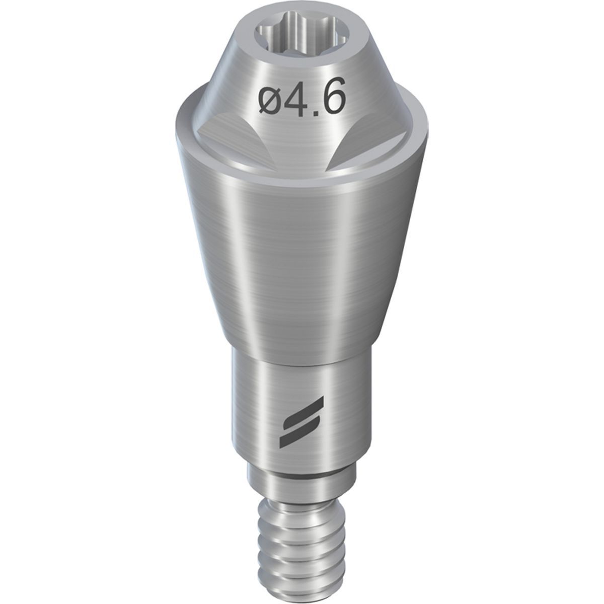 ITI Straumann Bone Level® RC Screw-Retained Abutment, Multi unit Straight Abutment Ø 4.6mm SRA Abutment