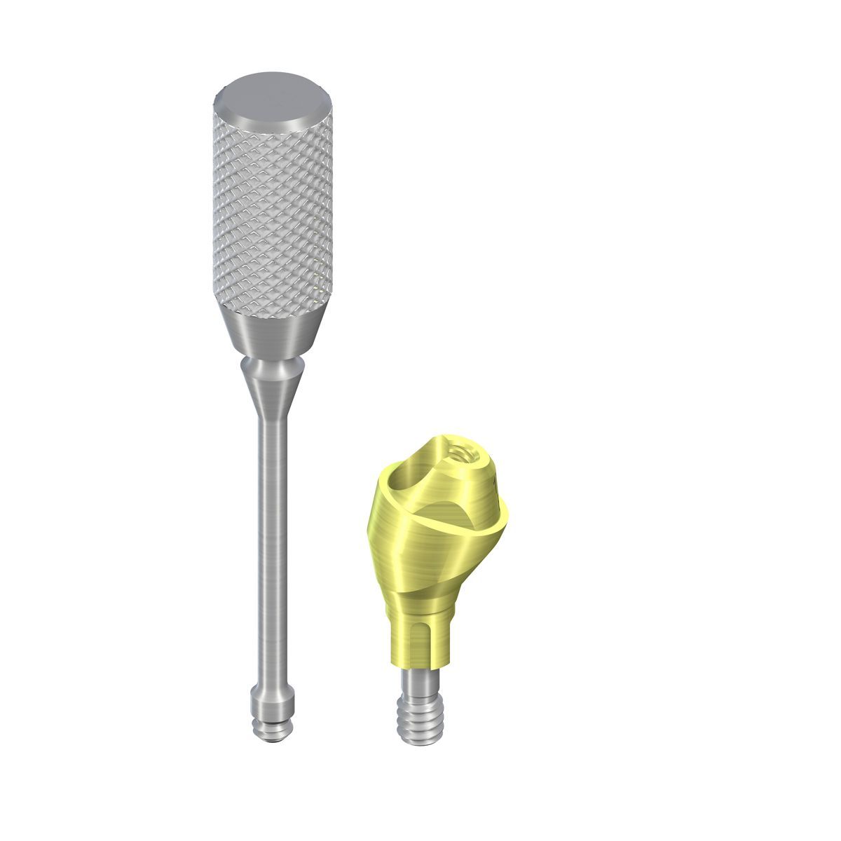 ITI Straumann Bone Level® NC Screw-Retained Abutment, 17° Angled Abutment Multi unit Angled Abutment Ø 4.6mm Type A / Type B