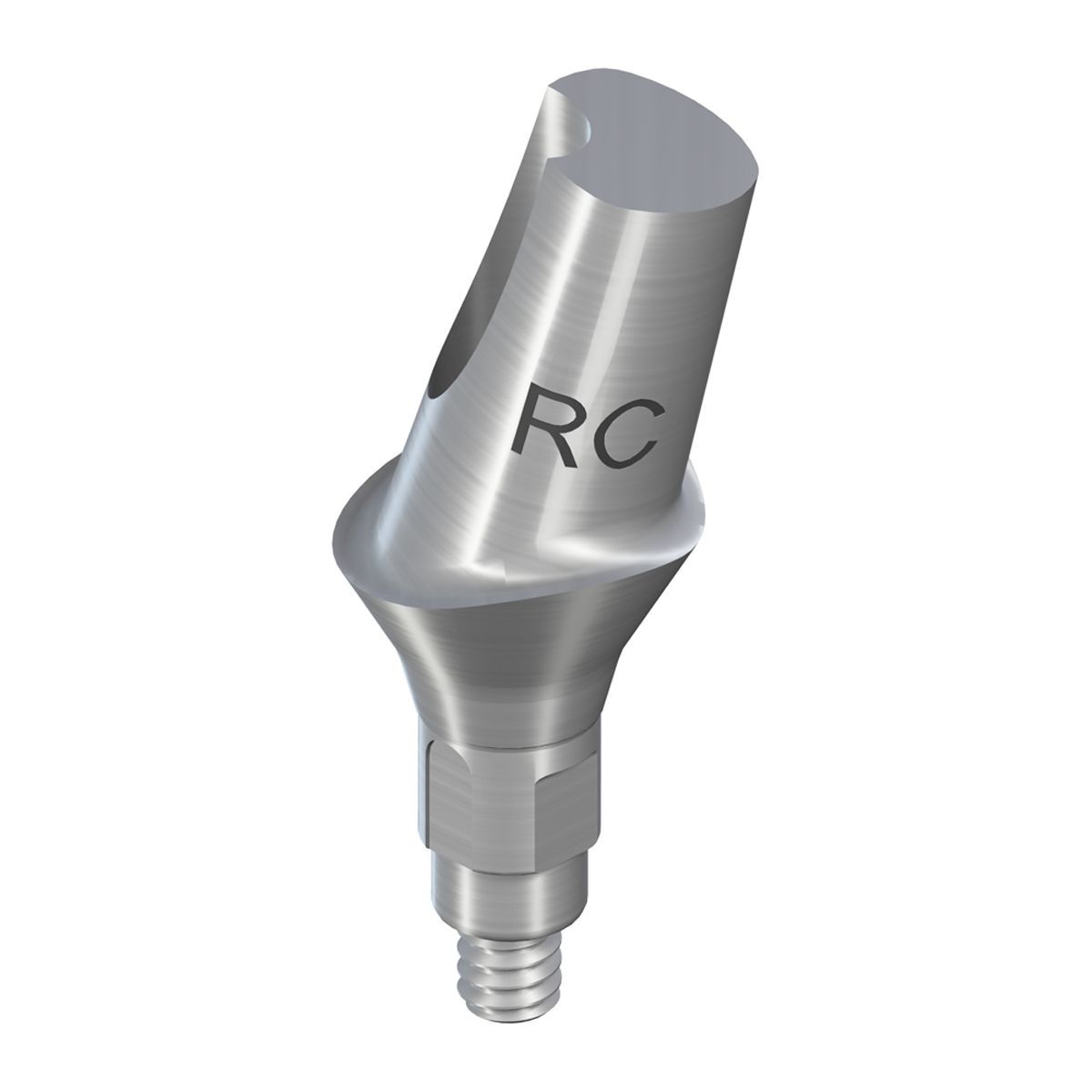 ITI Straumann Bone Level® RC 15° Anatomic Abutment, Angled Abutment Ø 6.5mm Titaniim Abutment 022.4152 / 022.4154