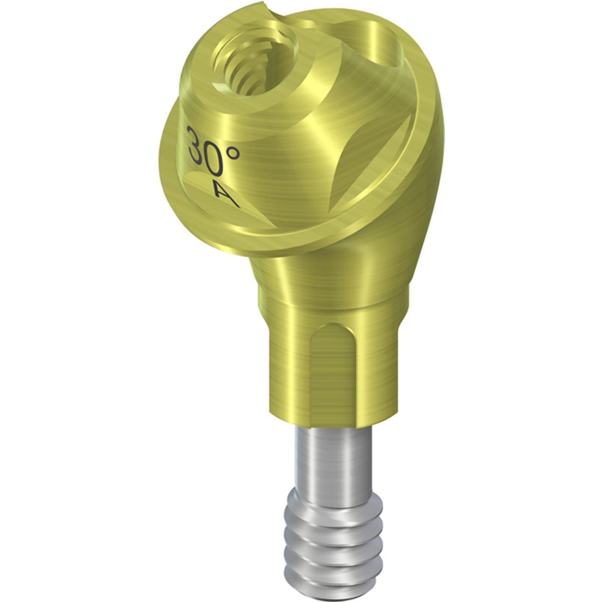 ITI Straumann Bone Level® NC Screw-Retained Abutment, 30° Angled Abutment Multi unit Angled Abutment Ø 4.6mm Type A / Type B