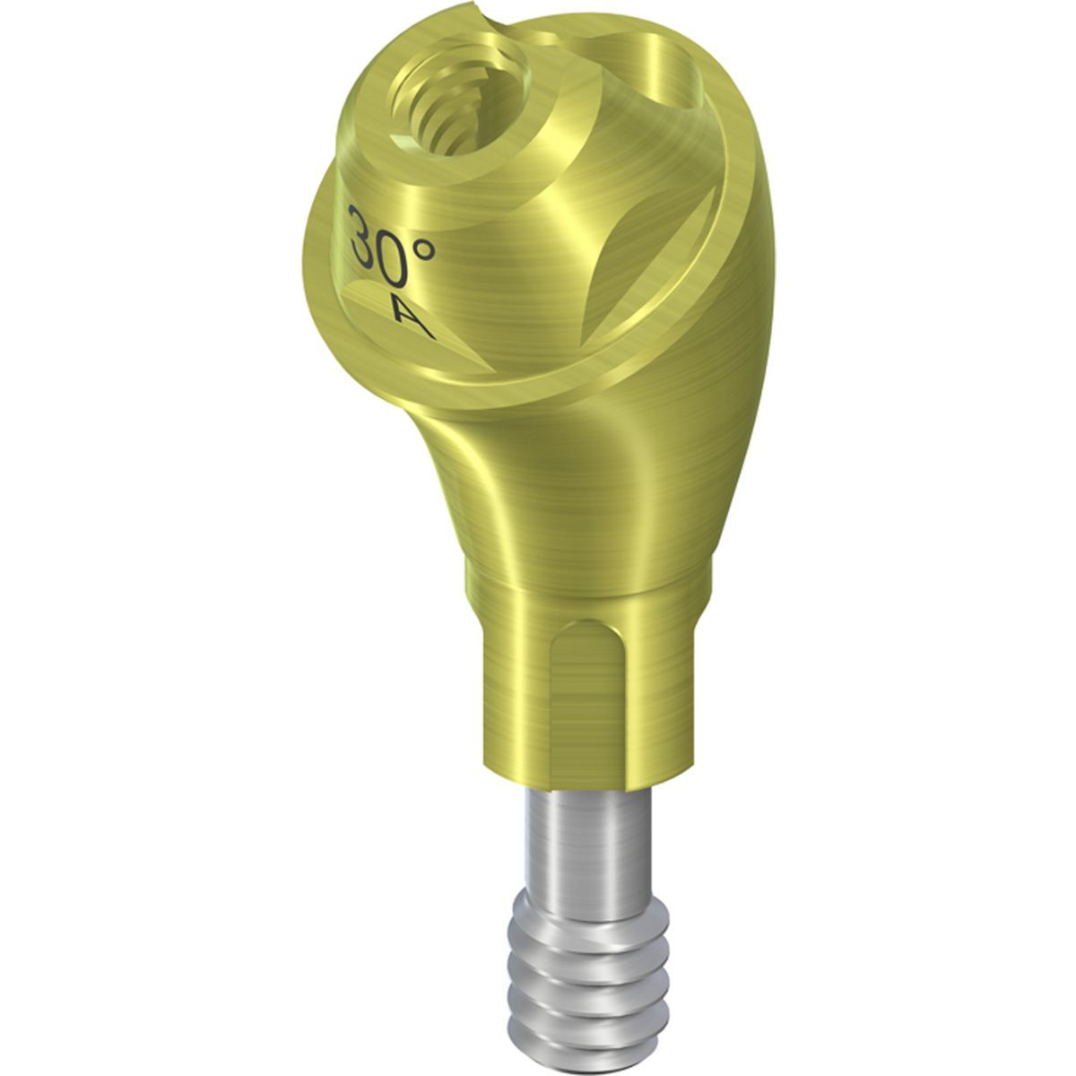 ITI Straumann Bone Level® NC Screw-Retained Abutment, 30° Angled Abutment Multi unit Angled Abutment Ø 4.6mm Type A / Type B