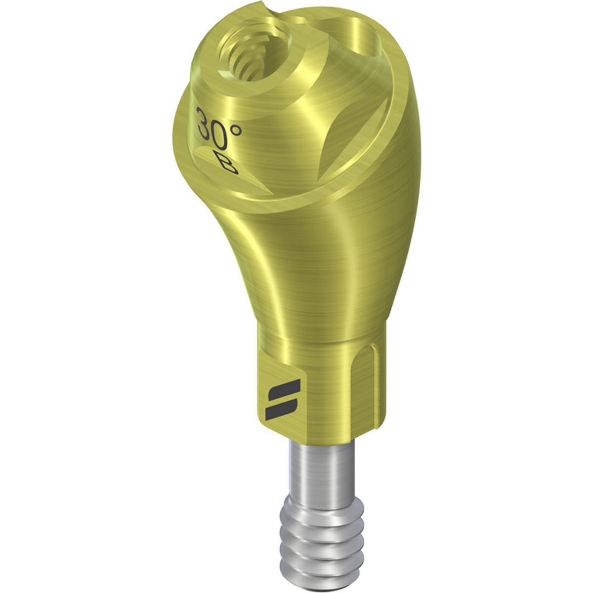 ITI Straumann Bone Level® NC Screw-Retained Abutment, 30° Angled Abutment Multi unit Angled Abutment Ø 4.6mm Type A / Type B