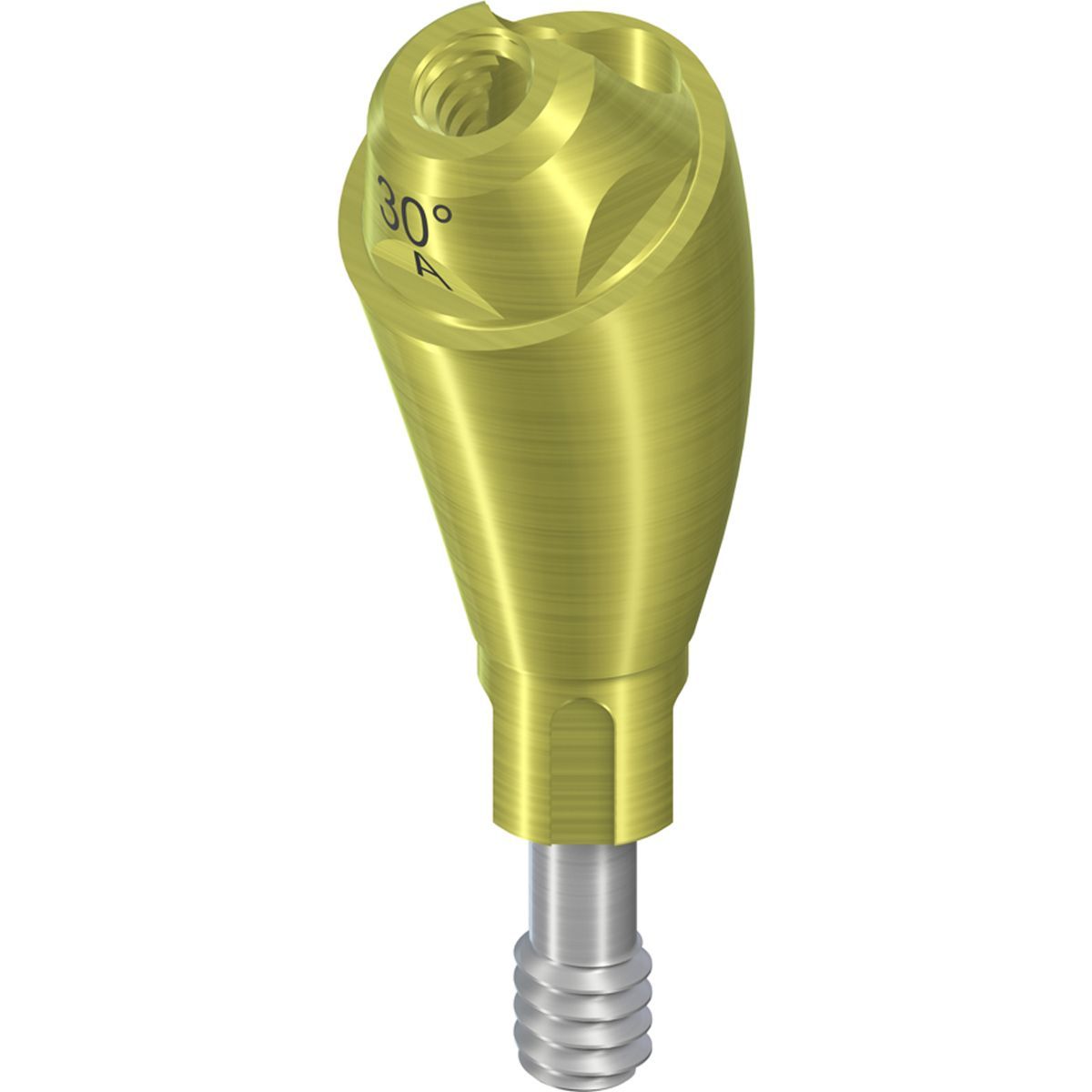 ITI Straumann Bone Level® NC Screw-Retained Abutment, 30° Angled Abutment Multi unit Angled Abutment Ø 4.6mm Type A / Type B