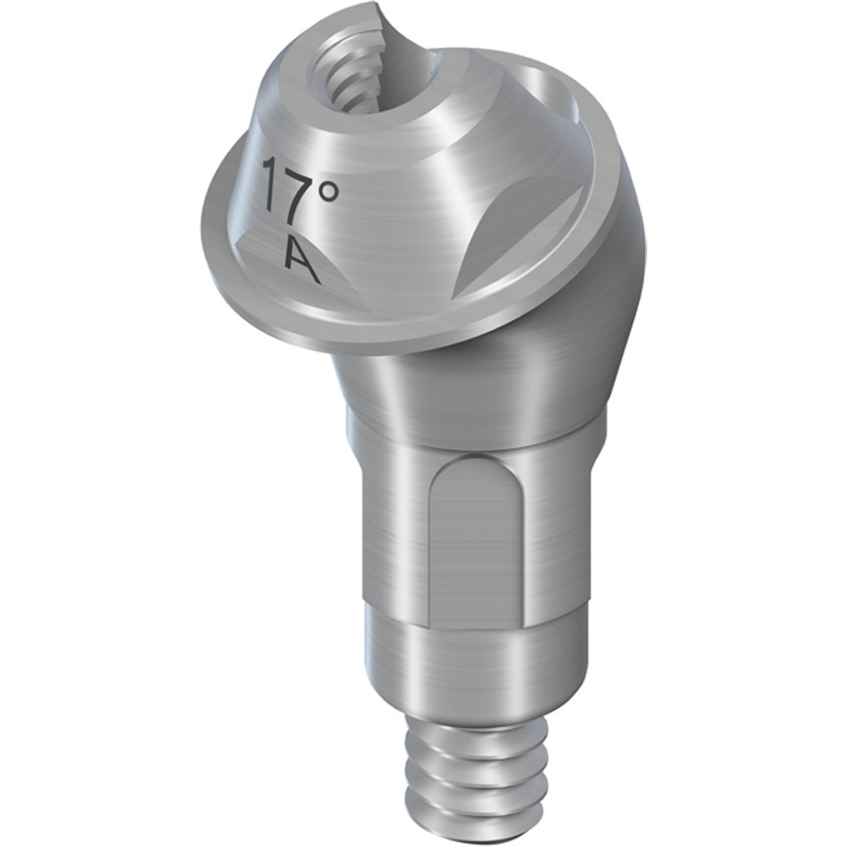 ITI Straumann Bone Level® RC Screw-Retained Abutment, 17° Angled Abutment Multi unit Angled Abutment Ø 4.6mm Type A / Type B