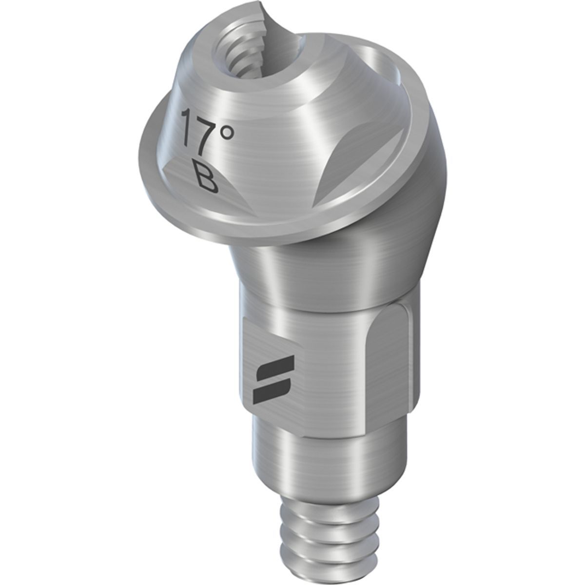 ITI Straumann Bone Level® RC Screw-Retained Abutment, 17° Angled Abutment Multi unit Angled Abutment Ø 4.6mm Type A / Type B