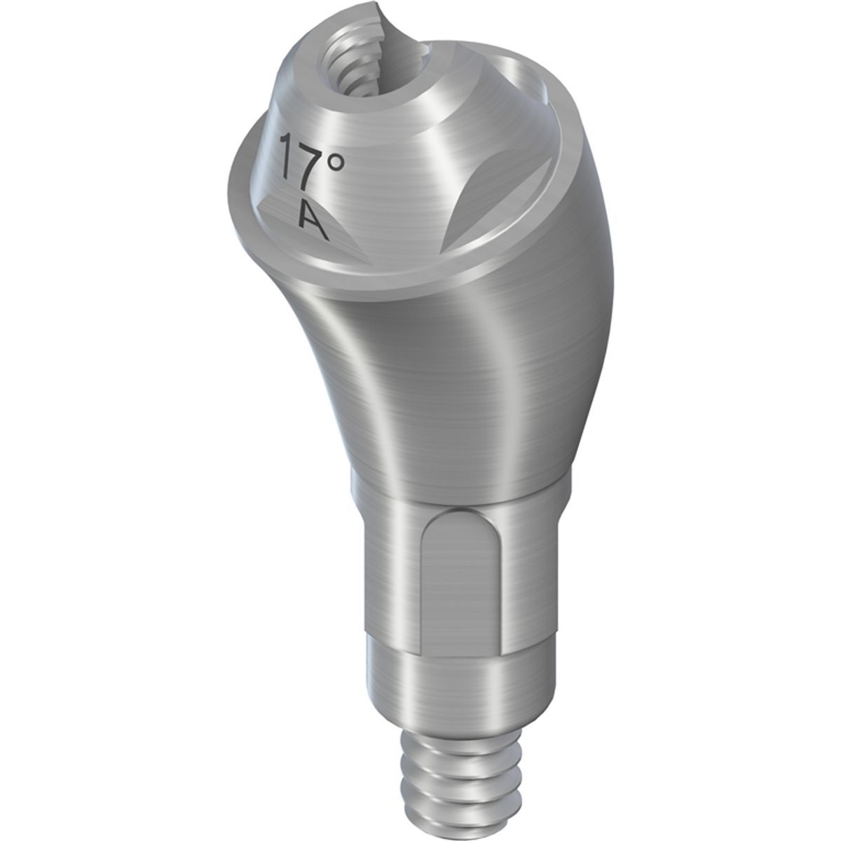 ITI Straumann Bone Level® RC Screw-Retained Abutment, 17° Angled Abutment Multi unit Angled Abutment Ø 4.6mm Type A / Type B
