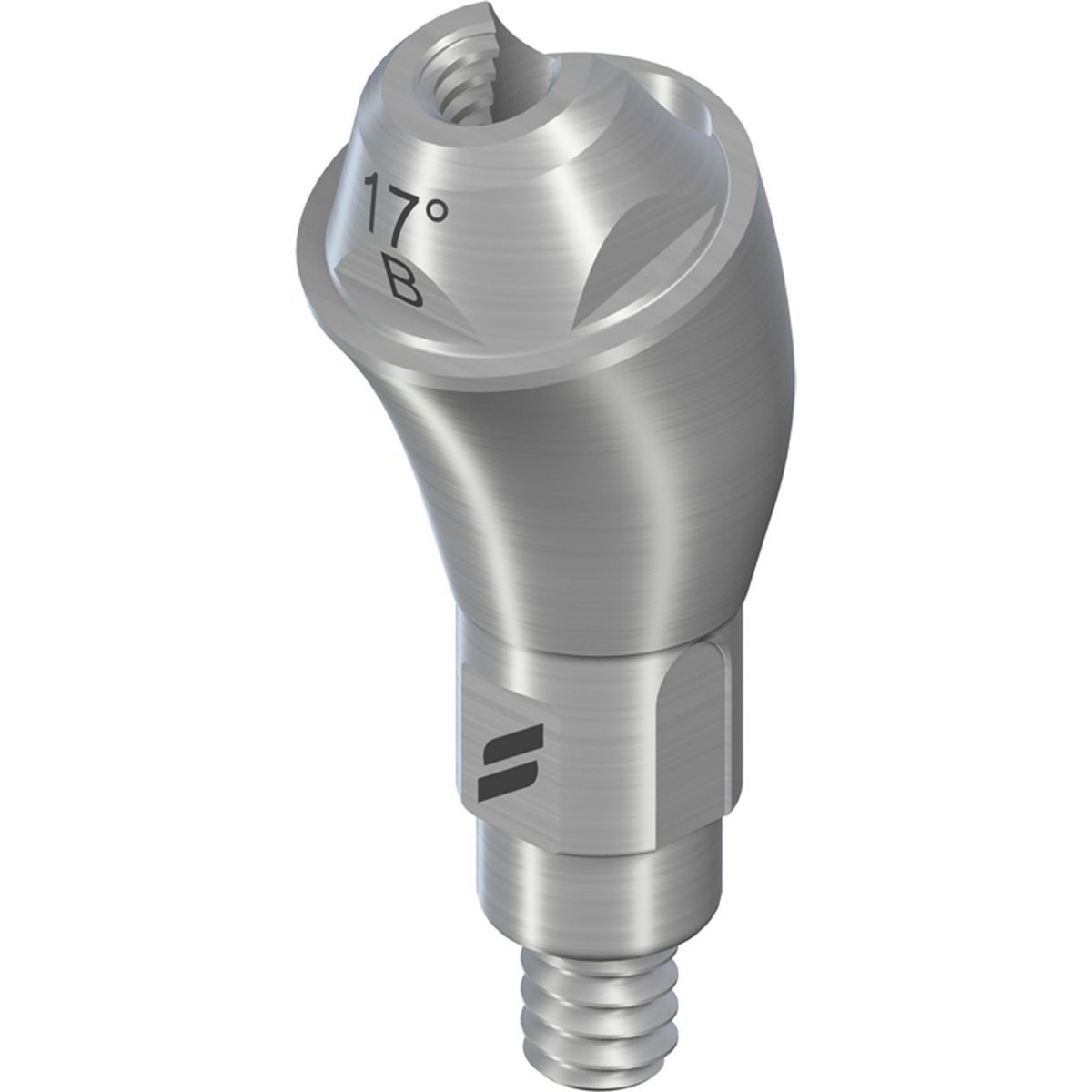 ITI Straumann Bone Level® RC Screw-Retained Abutment, 17° Angled Abutment Multi unit Angled Abutment Ø 4.6mm Type A / Type B