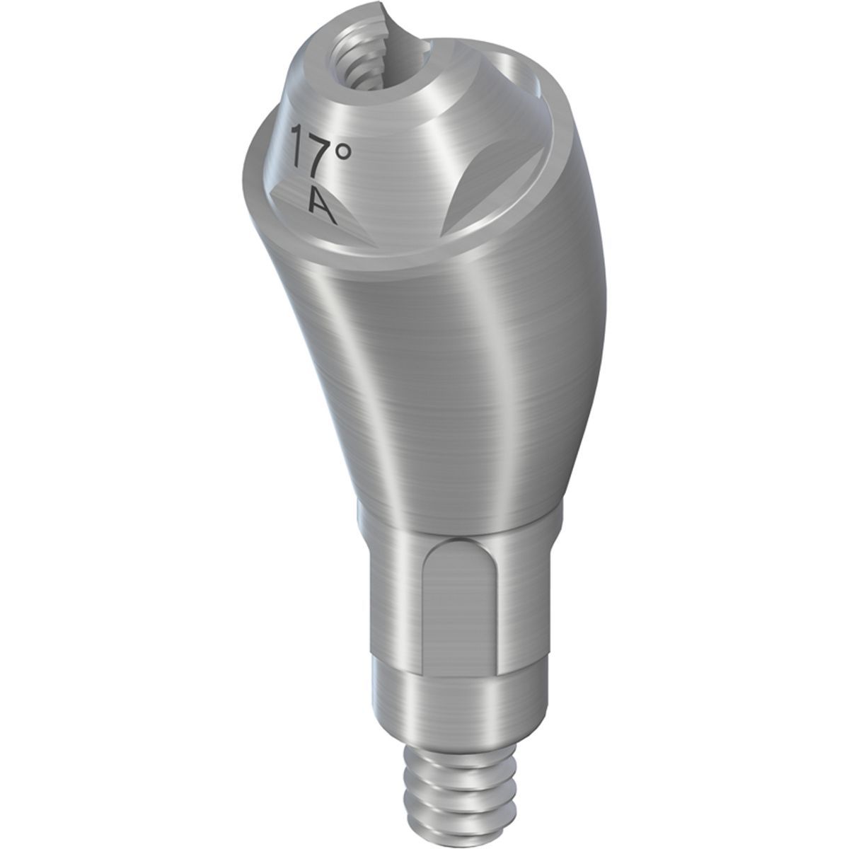 ITI Straumann Bone Level® RC Screw-Retained Abutment, 17° Angled Abutment Multi unit Angled Abutment Ø 4.6mm Type A / Type B