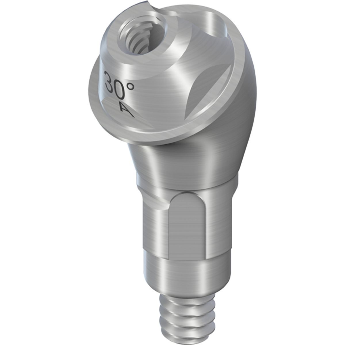 ITI Straumann Bone Level® RC Screw-Retained Abutment, 30° Angled Abutment Multi unit Angled Abutment Ø 4.6mm Type A / Type B