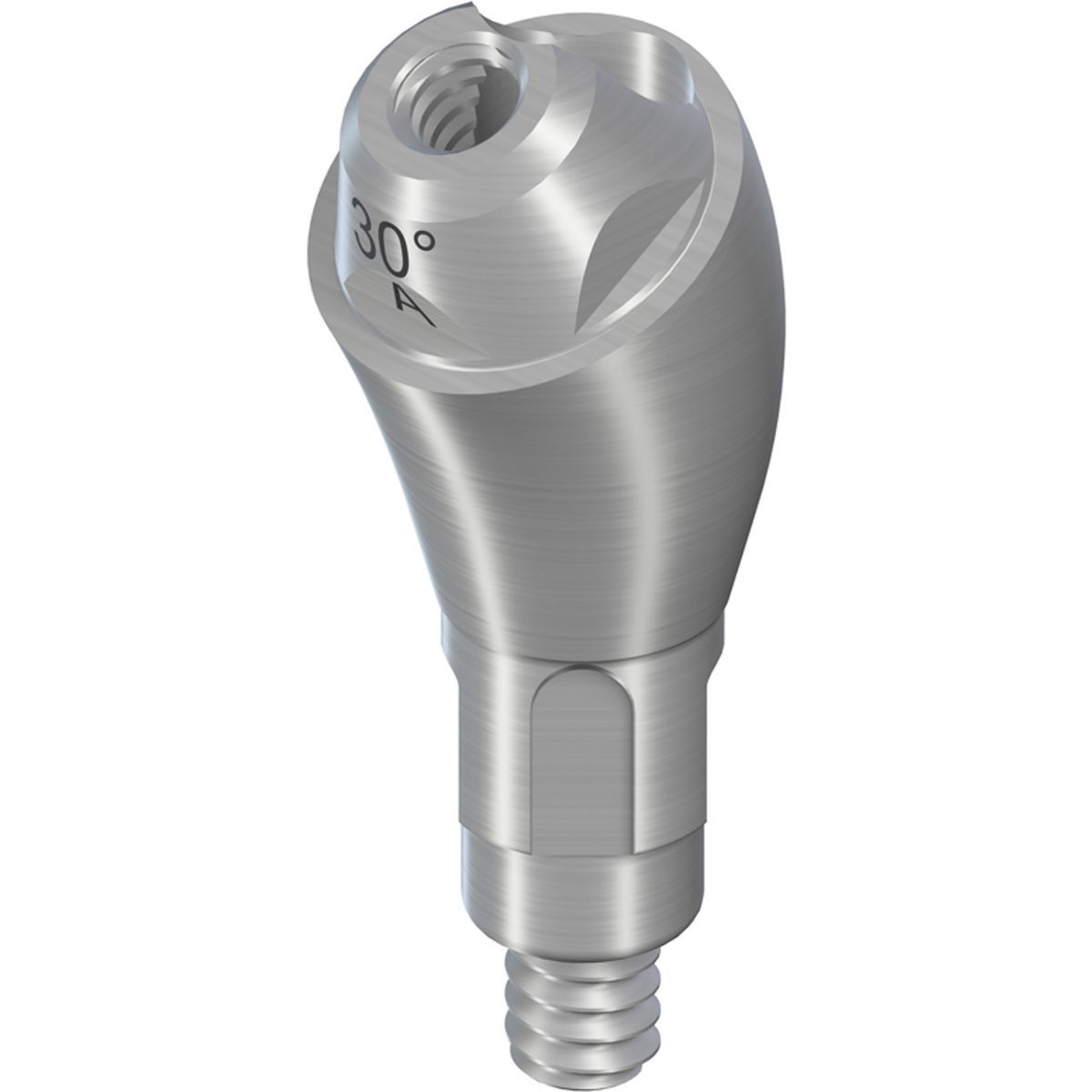 ITI Straumann Bone Level® RC Screw-Retained Abutment, 30° Angled Abutment Multi unit Angled Abutment Ø 4.6mm Type A / Type B