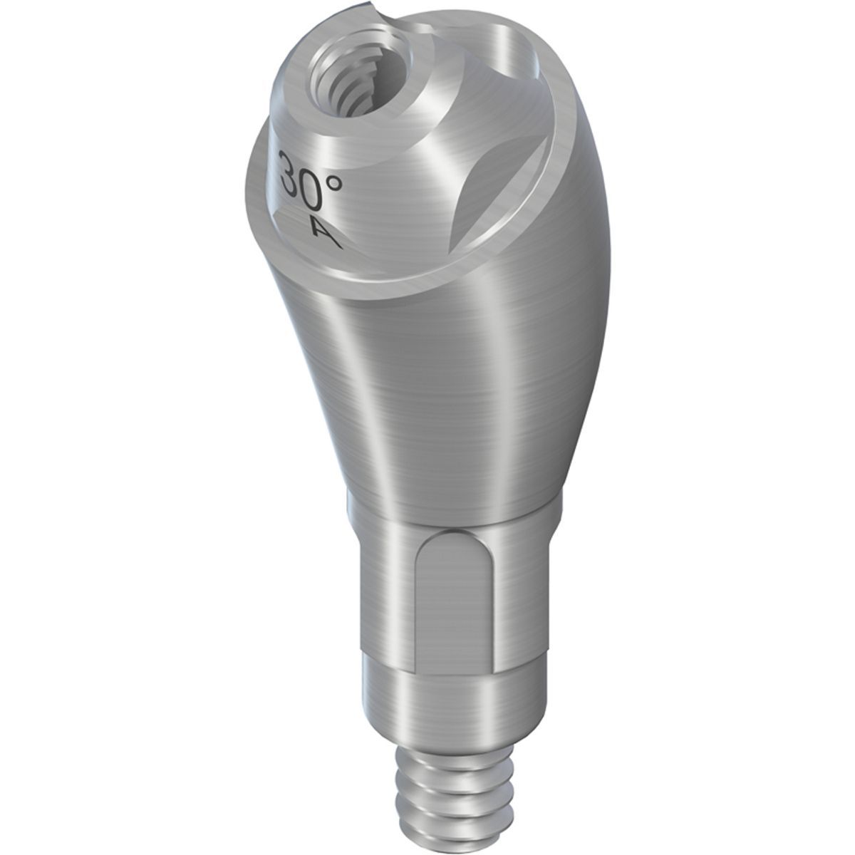 ITI Straumann Bone Level® RC Screw-Retained Abutment, 30° Angled Abutment Multi unit Angled Abutment Ø 4.6mm Type A / Type B