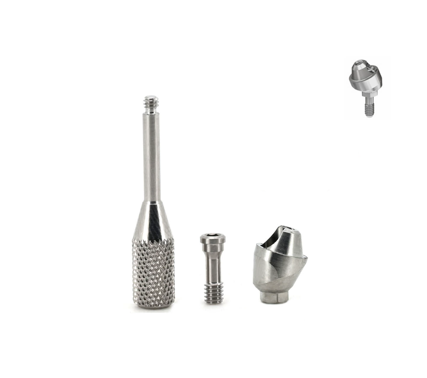 Adin® Touareg™ S / OS Multi unit Angled Abutment 17° / 30° RS Angled Trans Mucosal Abutment