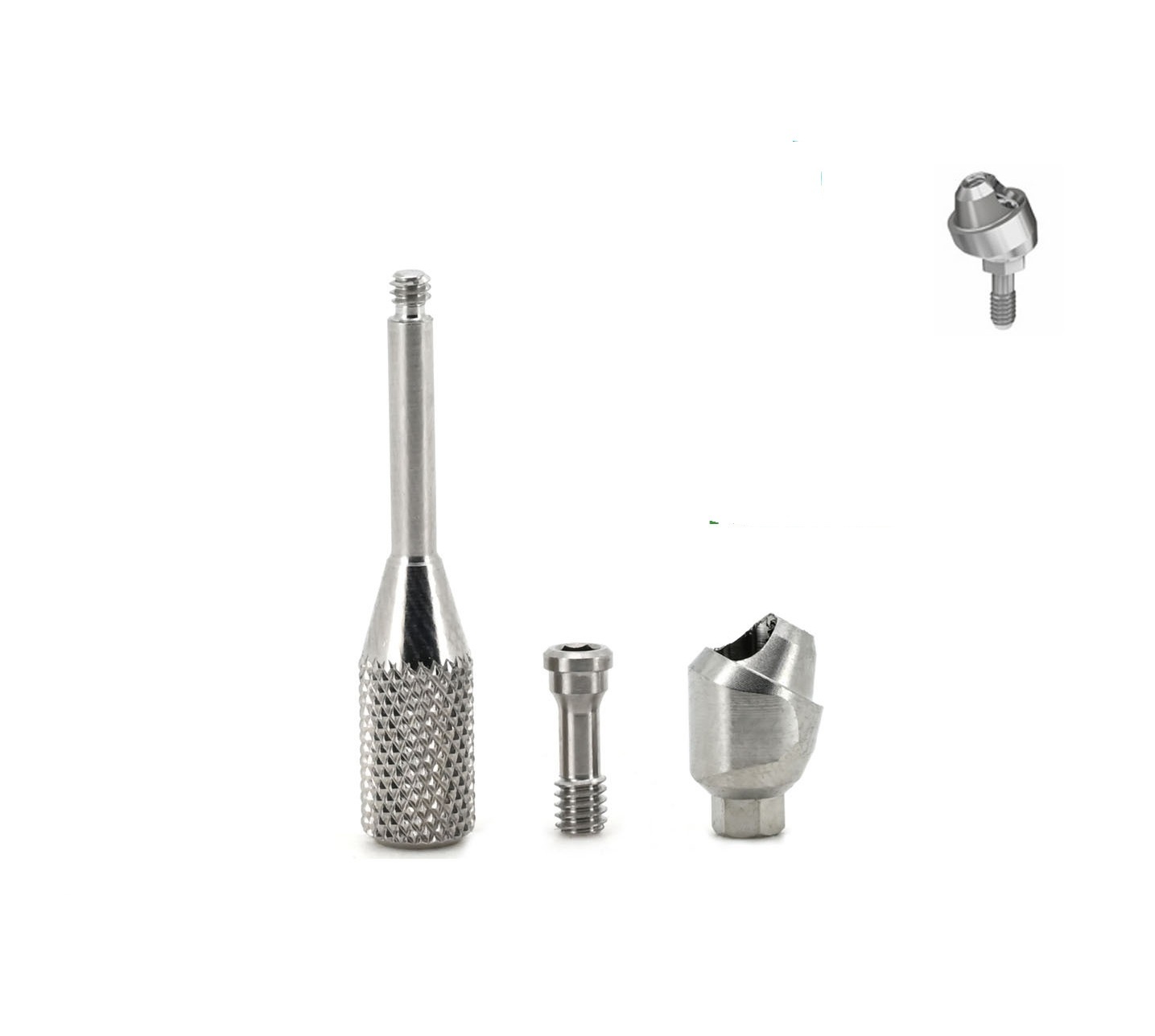 Adin® Touareg™ S / OS Multi unit Angled Abutment 17° / 30° RS Angled Trans Mucosal Abutment