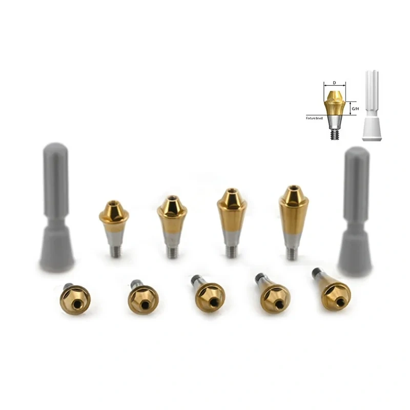 Osstem TS Multi Abutment Hiossen MUA Straight Abutment Titanium Dental Implant Multi Unit Abutment 100K+ similar items sold