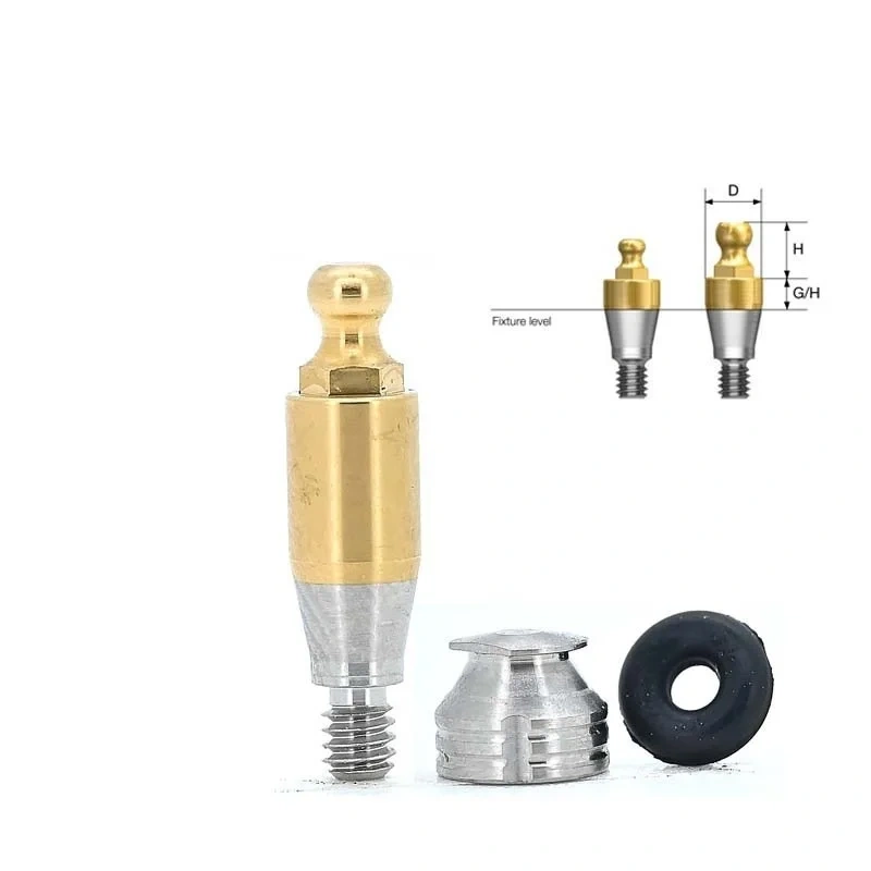 Osstem TS GS Stud Abutment Dental Implant Hiossen Titanium Ball Abutment