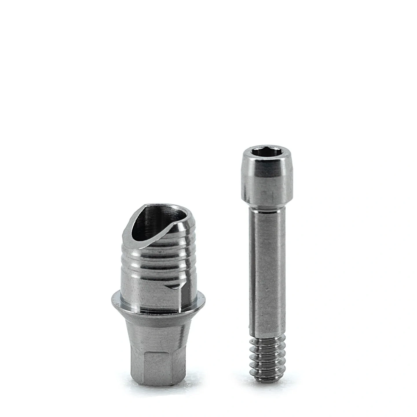 Compatible Osstem GS/TS GEO Ti base Dental Implant Titanium Base Hiossen Ti Base Abutment