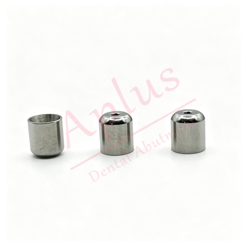 Compatible Neodent GM 106.268 Multi unit Healing Cap Ø 4.8 mm Neo Mini Conical AButment Protection Cylinder Titanium Protection Cap