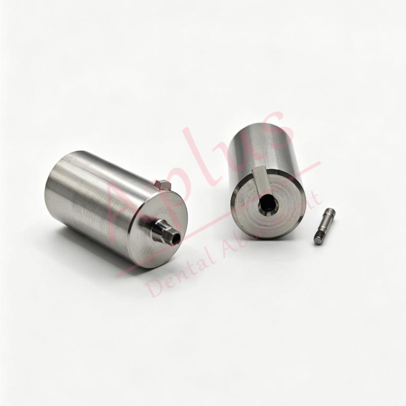 Neodent GM Titanium Block 135.252 Premill Blank for Medentika Holder, Titanium, Ø11.5 mm Dental Implant Medentika Premill for Neodent GM Customized Titanium Abutment