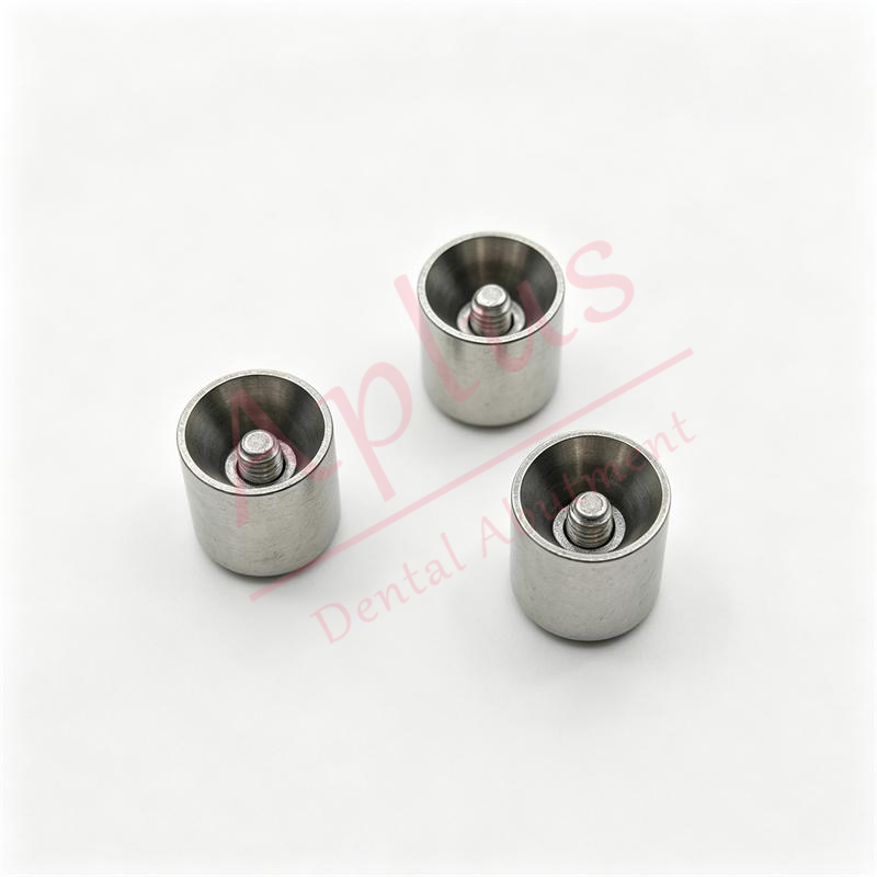 Compatible Neodent GM 106.268 Multi unit Healing Cap Ø 4.8 mm Neo Mini Conical AButment Protection Cylinder Titanium Protection Cap
