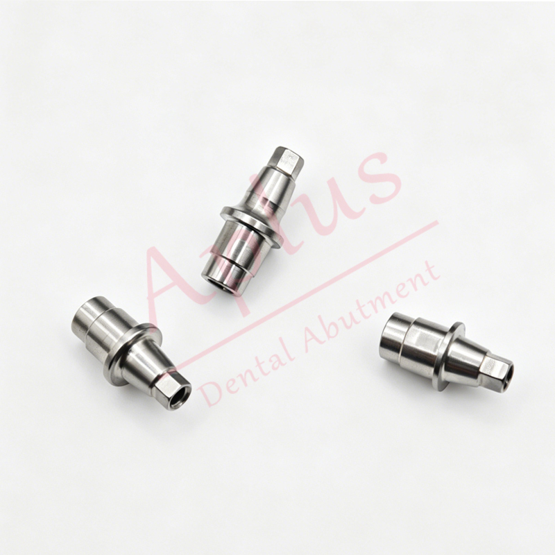 DESS Ti-Base Compatible to Neodent GM TItanium Base Abutment 16.035 16.235 16.335 Dental Implant CAD CAM Ti Base with DESS Library Engaging Abutment