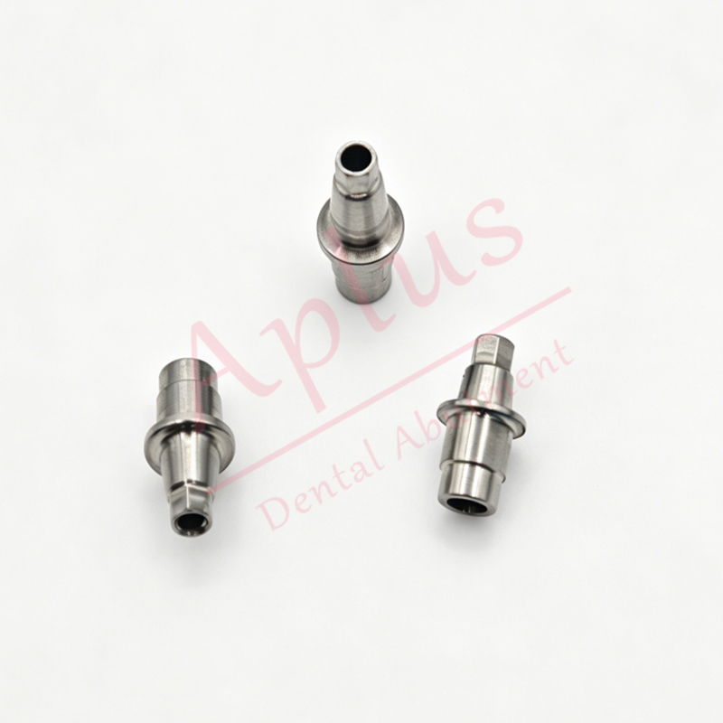 DESS Ti-Base Compatible to Neodent GM TItanium Base Abutment 16.035 16.235 16.335 Dental Implant CAD CAM Ti Base with DESS Library Engaging Abutment