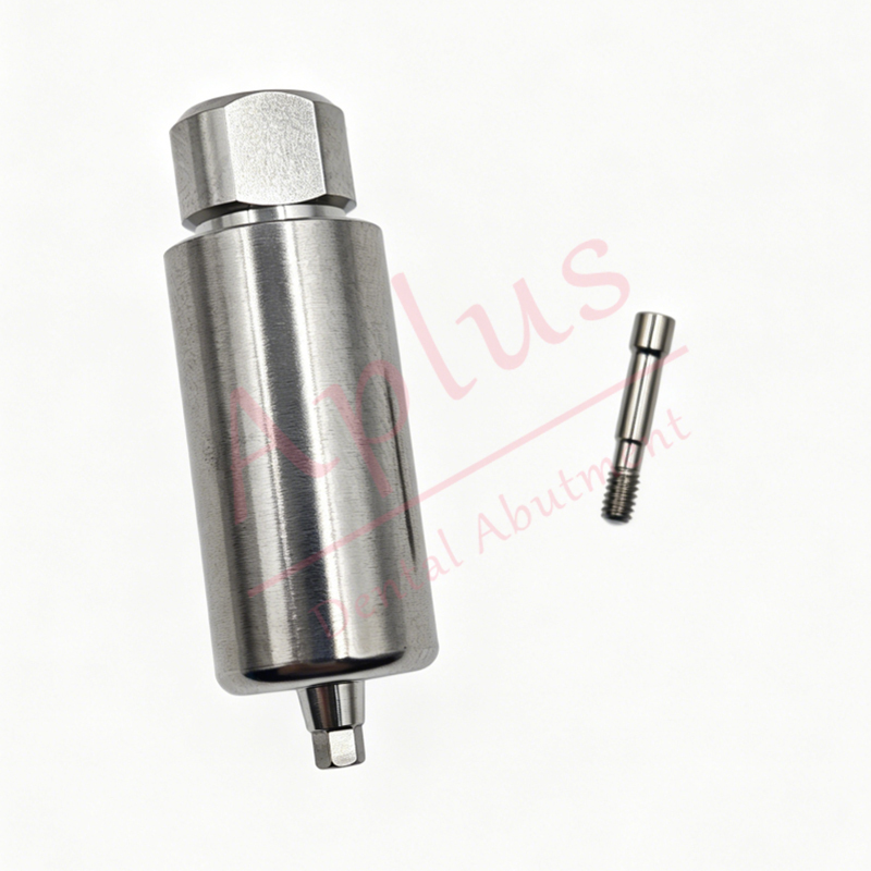 10mm Premill Block fit to Neodent GM Dental Implant Titanium Pre-milled Blank Customized Abutment CAD CAM Titanium Premilled Blank Arum Dess Holder with Library