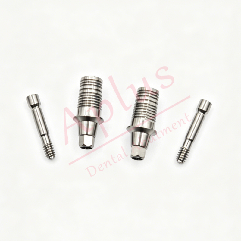 Neodent GM Ti Base with Library Dental Implant Titanium Base Abutment for Neo Abutment CAD CAM with 3shape Exocad Library Customzed Abutment